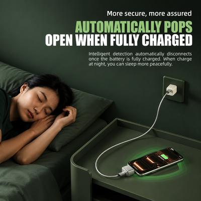 Smart Charger Adapter Auto Power Disconnector Guard Every Mobile Android|Tablet |Apple|