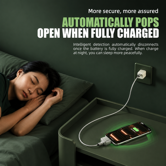 Smart Charger Adapter Auto Power Disconnector Guard Every Mobile Android|Tablet |Apple|
