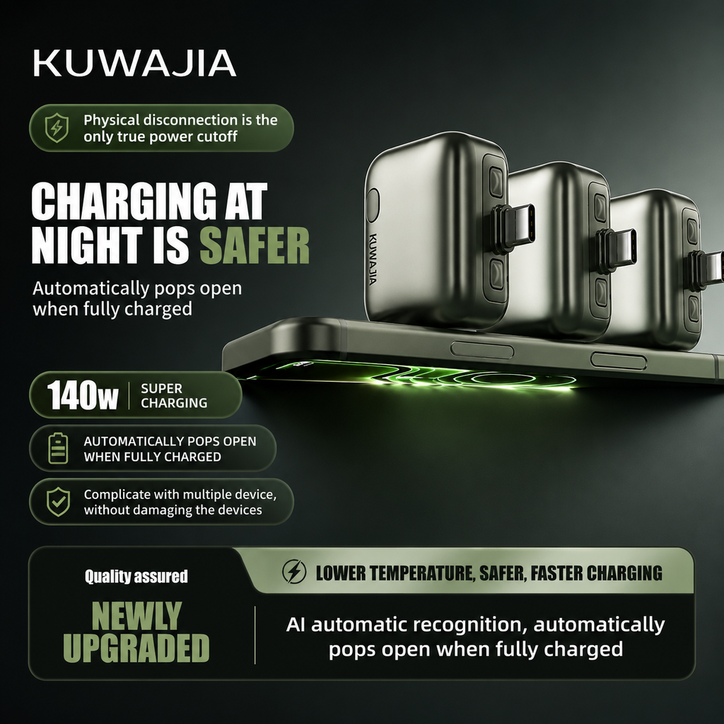 Smart Charger Adapter Auto Power Disconnector Guard Every Mobile Android|Tablet |Apple|Switch| No Touch Mobile Screen in 5 Minit Automatically Pops Open When Fully Charged (Type-C Cable)